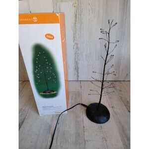 Dept 56 53272 Halloween Purple Twinkle Brite Tree Halloween snow village